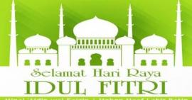 Selama Hari Rayat Idul Fitri 1438 H